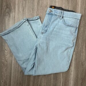 Lee Women's Light Blue Ankle Jeans